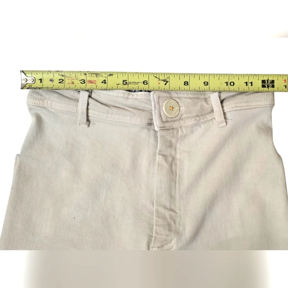 ZARA The Marine Straight High Rise Wide Leg Jeans Size 2 - Picture 7 of 11